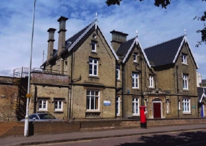 Prominent Victorian building adjacent to Northampton General Hospital